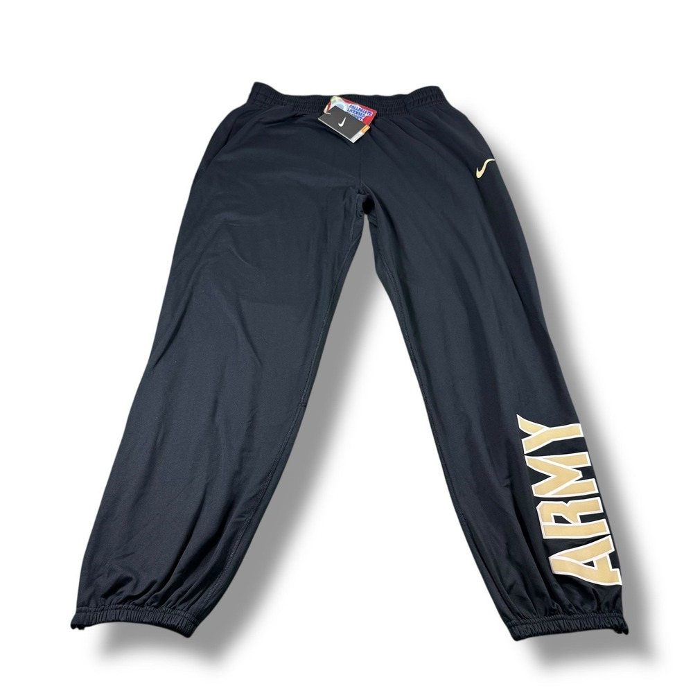 NWT Nike Dri-Fit Army Black Knights Spellout Sweatpants Mens XL Rare
